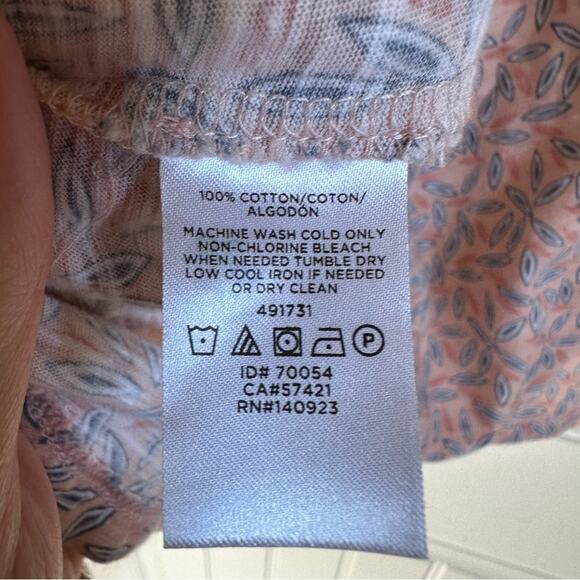 Loft women’s blouse small peach color - Picture 4 of 7